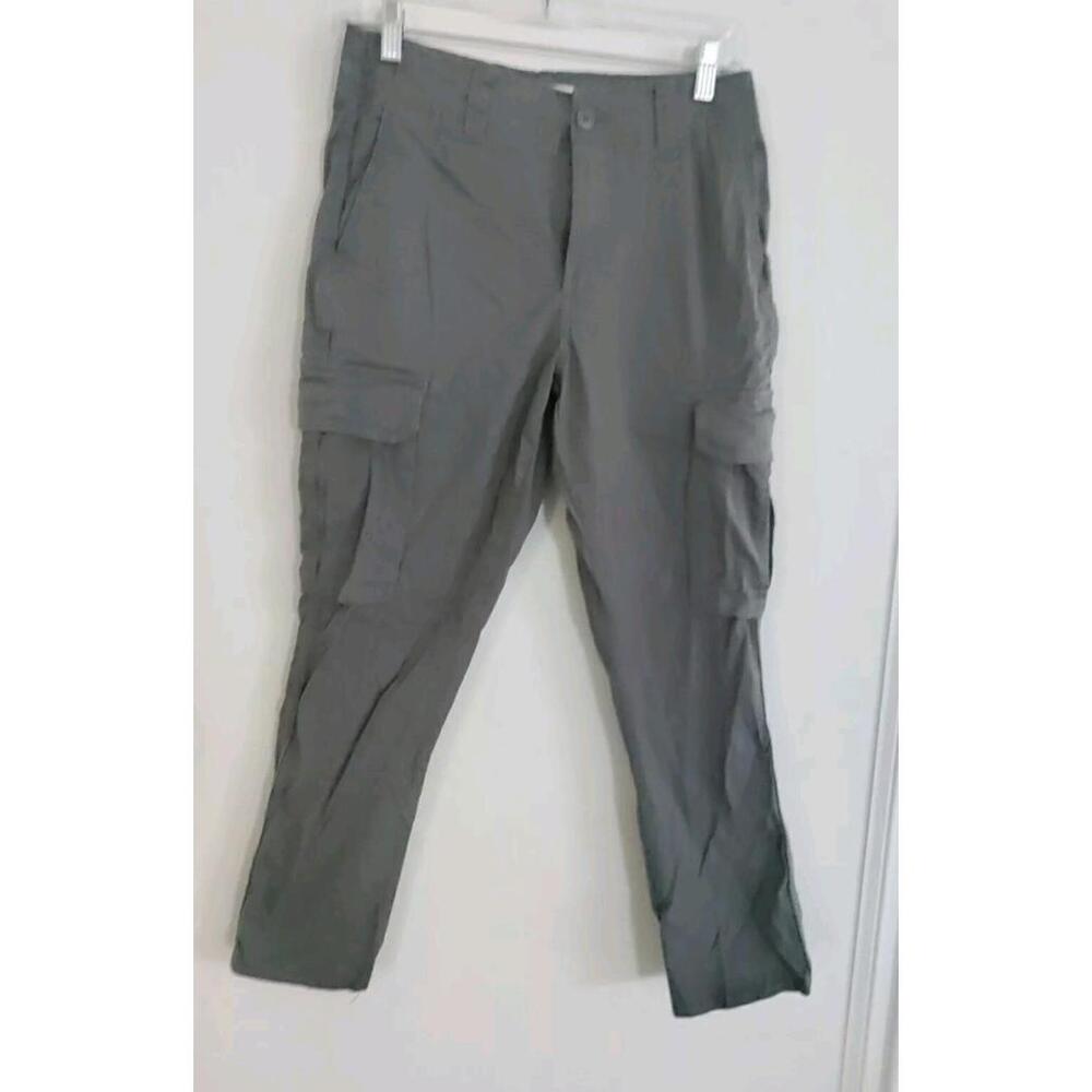 Goodfellow & Co Men's Straight Cargo Pants. Gray, 30wx36 Inc Long